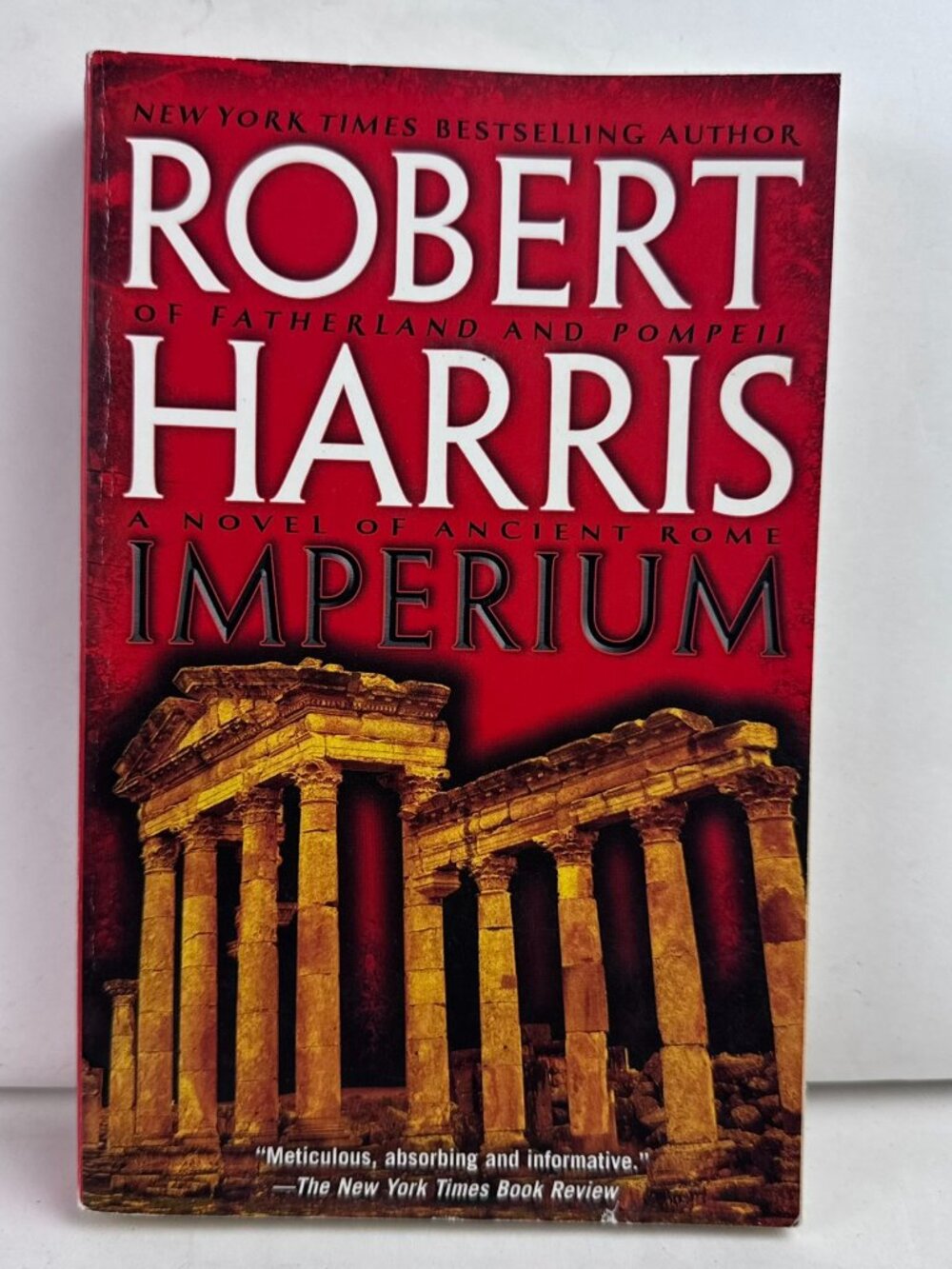 Imperium Robert Harris Paperback Novel Ancient Rome Cicero Historical Fiction